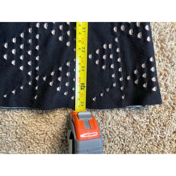 Lane Bryant Black Dot Triangle Pattern Sweater Dress - Size 26/28*** - Picture 7 of 7